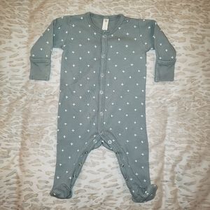 QUINCY MAE Green Romper 0-3M